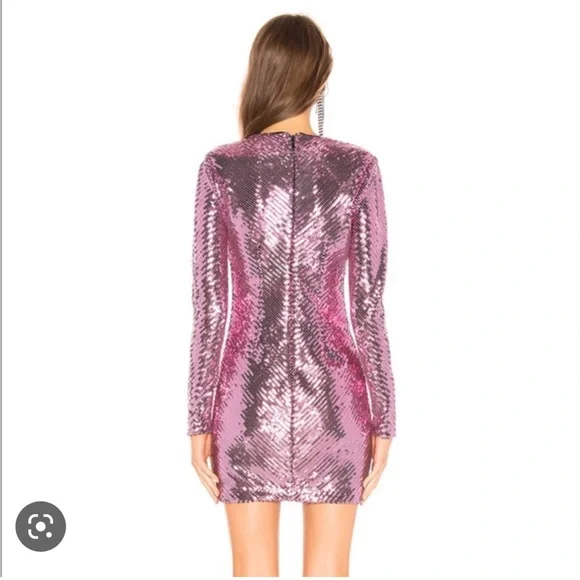 Pink Sequin dress X by NBD in XS - Picture 2 of 3
